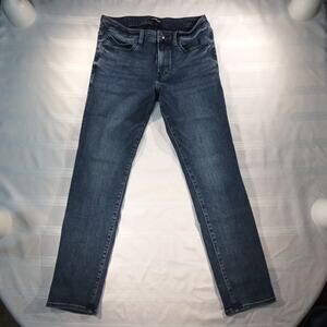 Express Women’s Slim Jeans 31x32 Medium Wash Stretch Denim Mid Rise Fit